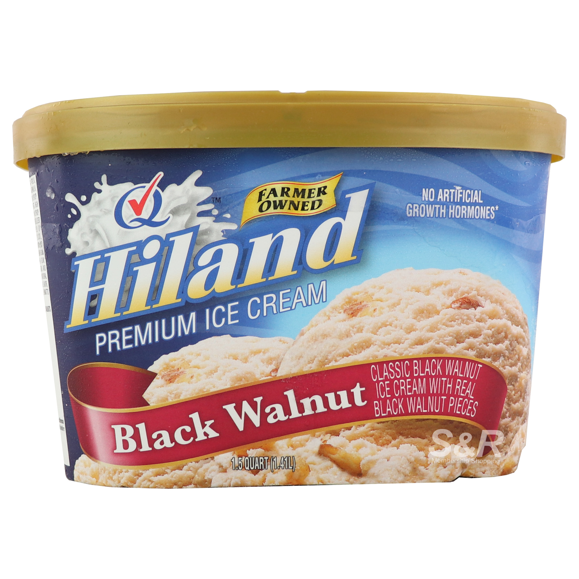 Hiland Black Walnut Ice Cream 1.41L